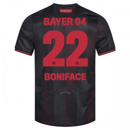 Maillot de Foot Bayer 04 Leverkusen Victor Boniface 22 Domicile 2025-26 Maillot de Foot Bayer 04 Leverkusen Victor Boniface 22 Domicile 2025-26